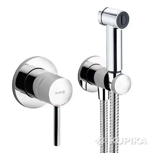 Комплект гигиенического душа Kludi Bozz 389980576, хром