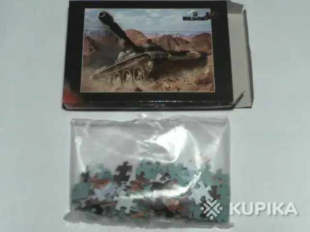 Пазлы World of Tanks (120 деталей)
