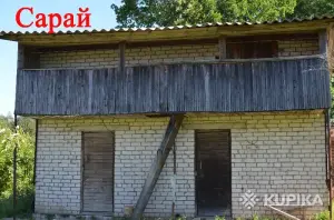 Жилой кирпичный дом на берегу озера, Толочинский район, г. п. Коханово.