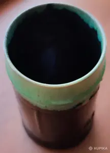 Керамические бокал и ваза