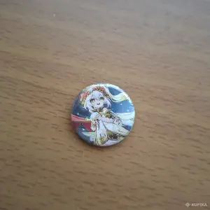 Металлические значки Genshin Impact