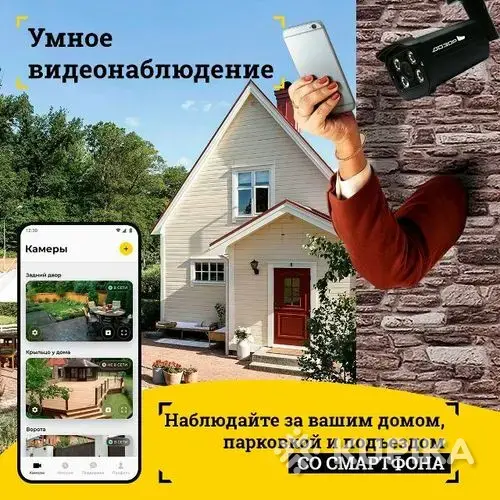 Видеонаблюдение в Ваш дом