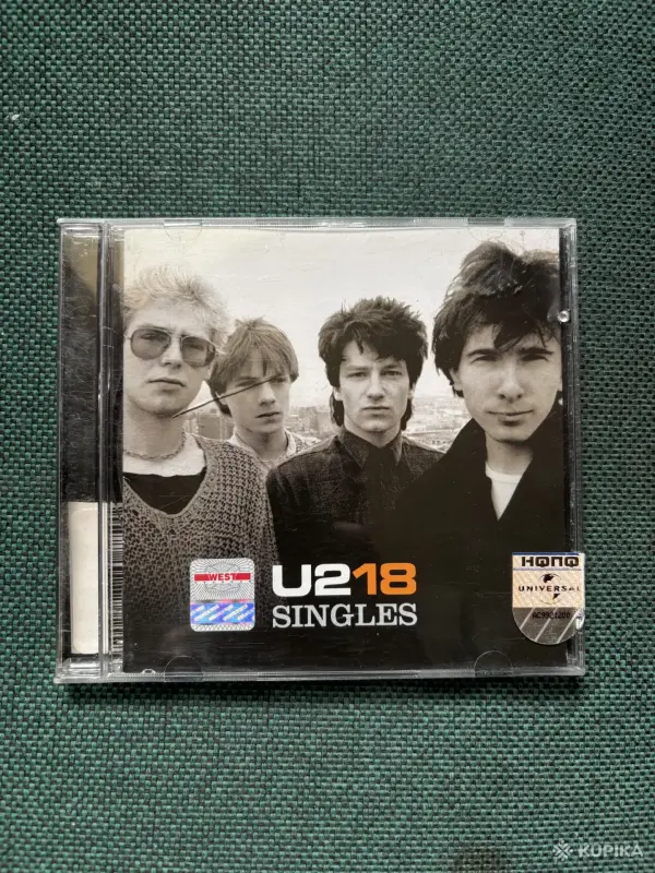 Компакт-диск U2 - 18 Singles CD Фирменный