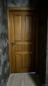 Межкомнатные двери из массива (сосна) полный комплект