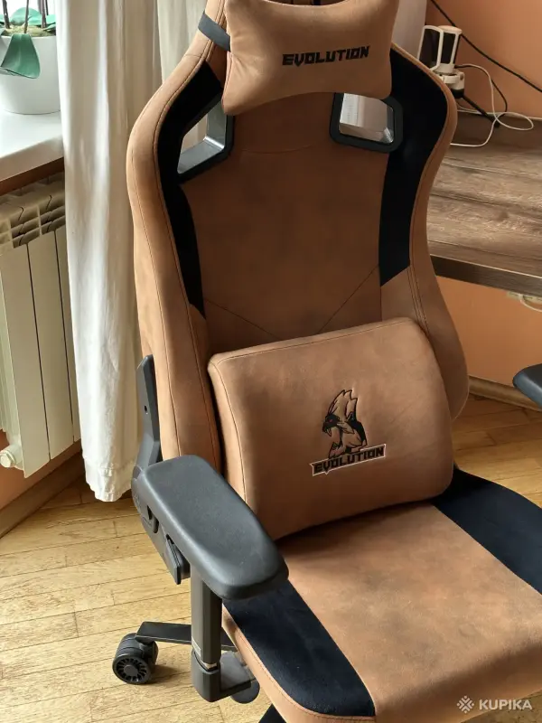 Игровое кресло EVOLUTION PROJECT A FABRIC Brown - Вся Беларусь - 259799 - Доска объявлений Kupika.by - Фото 2