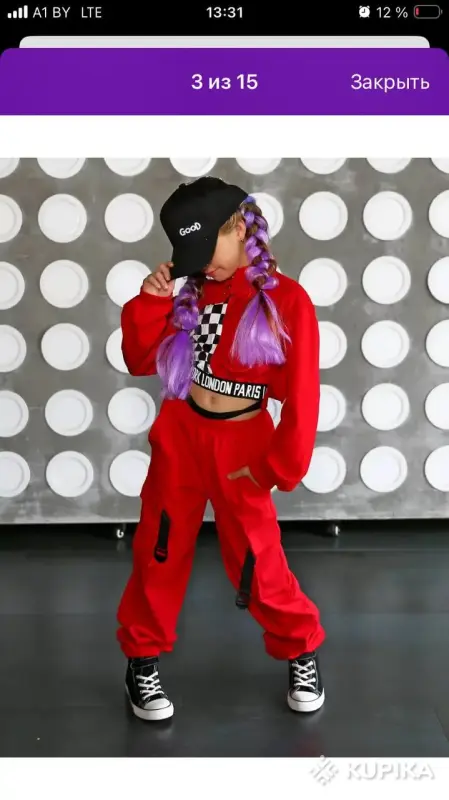 Костюм красный k-pop - Вся Беларусь - 260581 - Доска объявлений Kupika.by - Фото 2