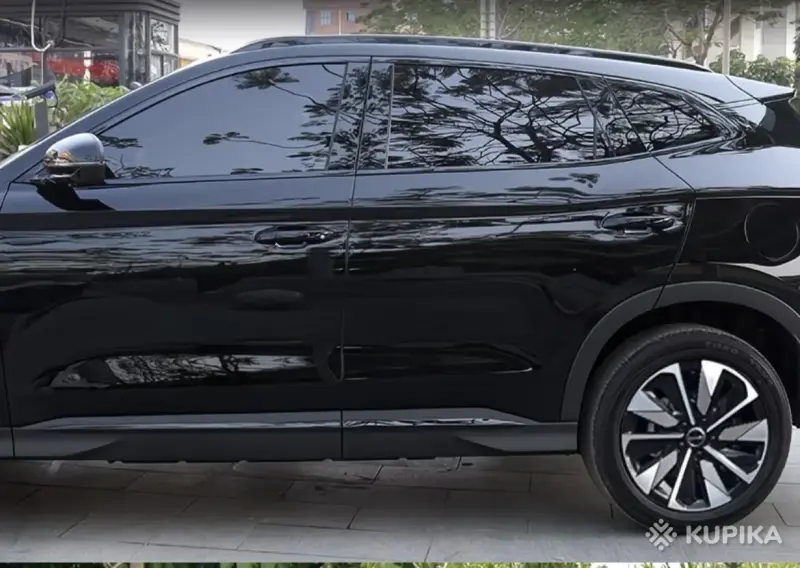 Накладки на молдинги стекол (антихром) BYD Song Plus 2020-2026 — черная нержавеющая сталь, 10 шт, скотч 3M - Вся Беларусь - 259776 - Доска объявлений Kupika.by - Фото 3