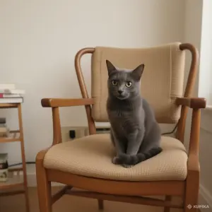 Кошка Киткат - серебряная принцесса