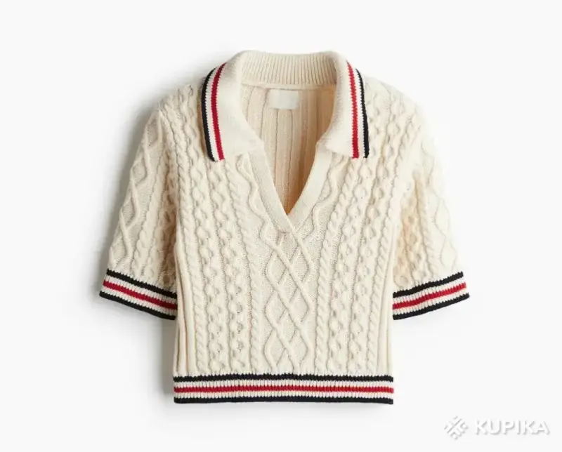 Новый джемпер-поло от H&M размер М