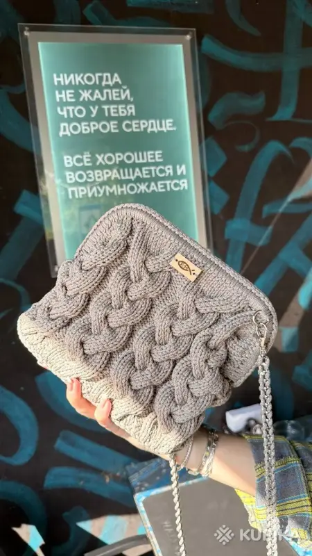 Женские аксессуары - Сумочка из полиэфирного шнура - Вся Беларусь - Фото 4 Сумочка из полиэфирного шнура - Вся Беларусь - 253059 - Доска объявлений Kupika.by - Фото 4