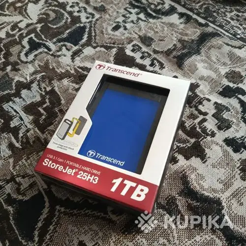 Внешний накопитель Transcend StoreJet 25H3B 1TB