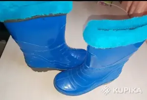 Детские резиновые сапоги