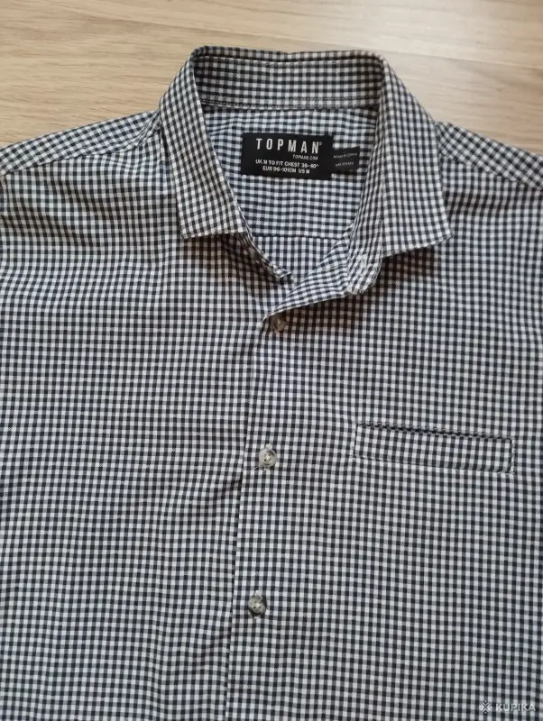 Мужские рубашки - Рубашка TOPMAN р-р 48(M) - Вся Беларусь - Фото 3 Рубашка TOPMAN р-р 48(M) - Вся Беларусь - 260086 - Доска объявлений Kupika.by - Фото 3