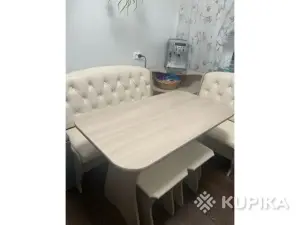 Скамья кухонная угловая УК-2 ЛЮКС с баром. Доставка по РБ. Выбор цвета.