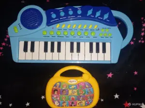 Детское пианино и музыкальная игрушка