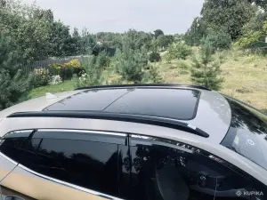 Накладки на рейлинги (антихром) для BYD Song Plus 2019-2026 — черные ABS пластик, на 3M скотч