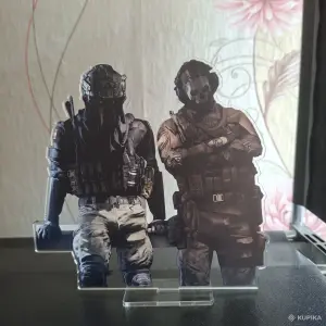 Акриловая фигурка Call of Duty Ghost и Konig (Гоуст и Кёниг)