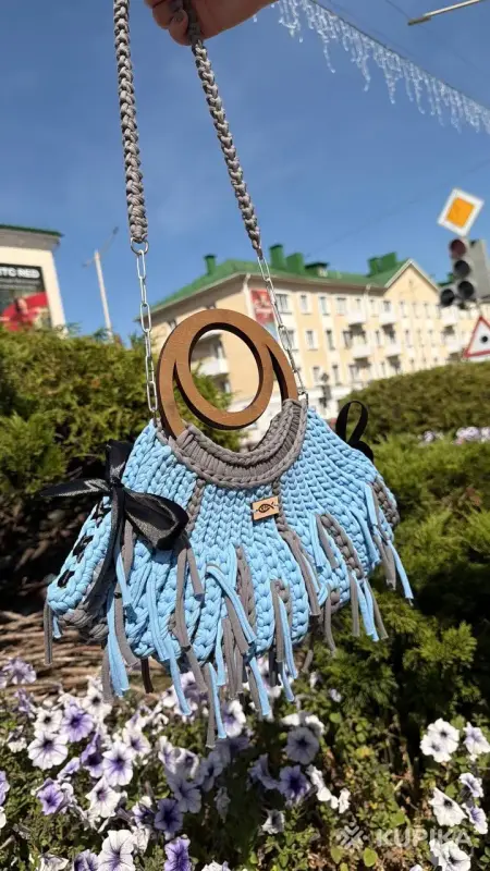 Женские аксессуары - Сумочка Summer из трикотажной пряжи - Вся Беларусь - Фото 2 Сумочка Summer из трикотажной пряжи - Вся Беларусь - 259426 - Доска объявлений Kupika.by - Фото 2