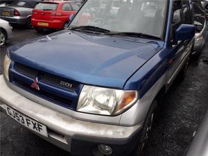 Б/У запчасти Mitsubishi Pajero Pinin 1998-2006 с доставкой