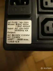 Бесперебойник Powercom Black Knight BNT-600A