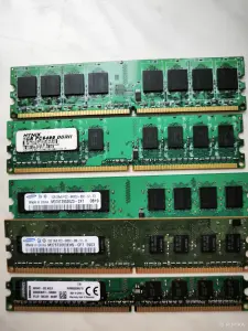 Оперативная память DDR 1, DDR 2