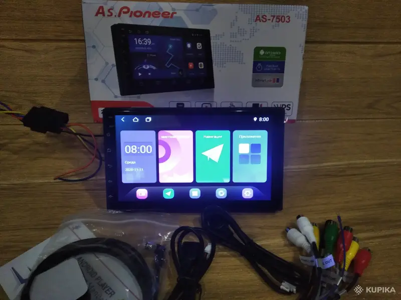 2DIN 7'' Android 2+64GB As.Pioneer AS-7503 7дюйм автомагнитола - Вся Беларусь - 260263 - Доска объявлений Kupika.by - Фото 4