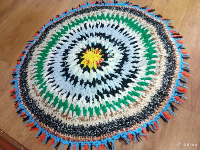 Handmade изделия - Коврик вязаный - Вся Беларусь - Фото 3 Коврик вязаный - Вся Беларусь - 258708 - Доска объявлений Kupika.by - Фото 3