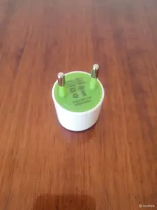 Компактное сетевое зарядное устройство (адаптер питания) Navitoch с двумя USB-портами модели USB-11