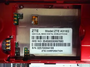 Телефон ZTE A316G