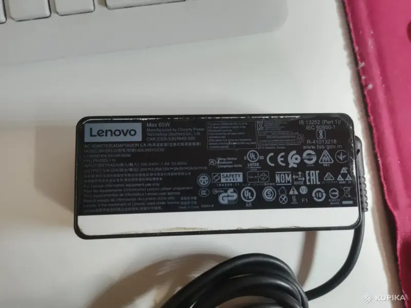 Блоки питания, аккумуляторы - Блок питания для ноутбука Lenovo, 65W, Type-C - Вся Беларусь Блок питания для ноутбука Lenovo, 65W, Type-C - Вся Беларусь - 258734 - Доска объявлений Kupika.by