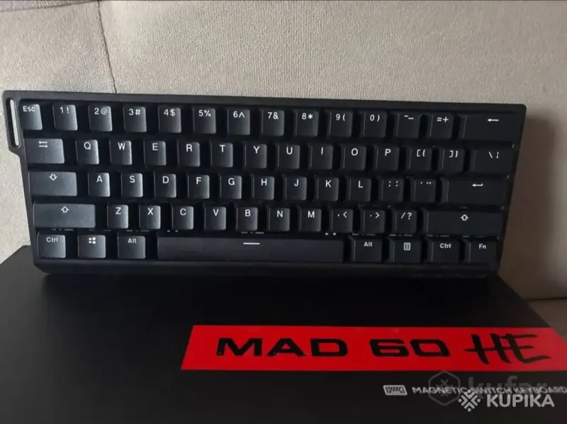 Компьютерная периферия и аксессуары - Клавиатура игровая mad 60 he с магнитыми переключателями (свичами) - Вся Беларусь Клавиатура игровая mad 60 he с магнитыми переключателями (свичами) - Вся Беларусь - 260676 - Доска объявлений Kupika.by