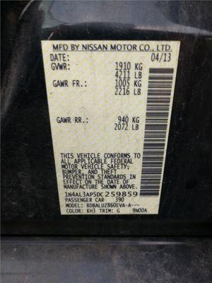 Б/У запчасти Nissan Altima 5 2012-2018 с доставкой
