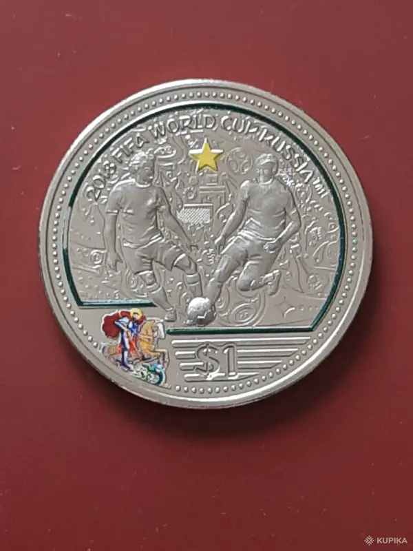 Коллекционирование - Британские Виргинские острова 2018. 1 доллар. XXI Чемпионат Мира 2018. Россия. - Вся Беларусь Британские Виргинские острова 2018. 1 доллар. XXI Чемпионат Мира 2018. Россия. - Вся Беларусь - 259400 - Доска объявлений Kupika.by