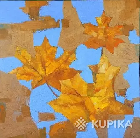 Картина маслом "Листопад"