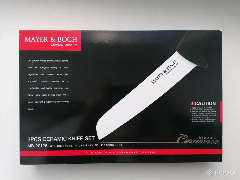 Набор ножей керамических mayer&boch. Оригинал. 1 упаковка. - Вся Беларусь - 259019 - Доска объявлений Kupika.by - Фото 2