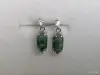 Серьги-гвоздики с моховым агатом. - Вся Беларусь - 260895 - Доска объявлений Kupika.by - Фото 4