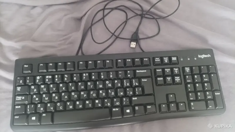Клавиатура Logitech K120 USB Black