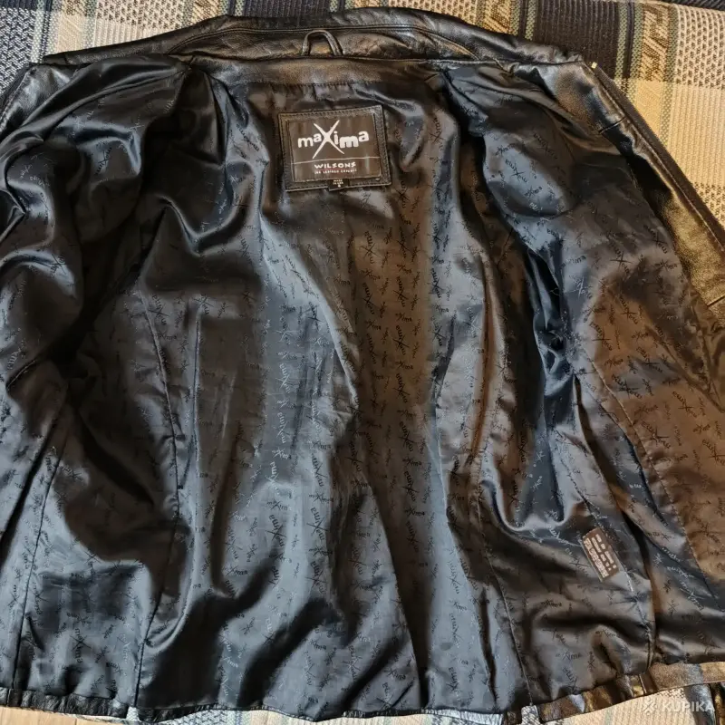 Куртка из натуральной кожи Wilsons Leather р-р 8 (замеры в описании). - Вся Беларусь - 262775 - Доска объявлений Kupika.by - Фото 7