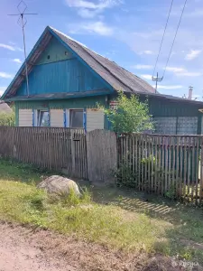 Деревянный дом, площадью 63,6 кв.м. 1этаж, есть газовое отопление в Орше