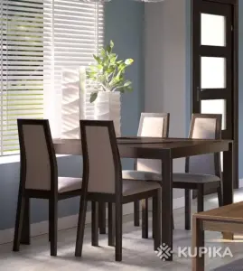 Стол обеденный с комплектом стульев из 4 шт.
