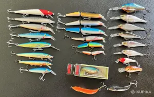 воблеры Rapala 28 шт + коробка Plano - обмен