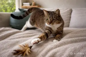 Замечательная кошечка Лучик в дар