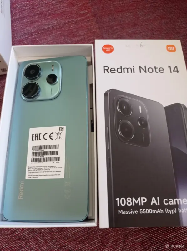 Мобильные телефоны - Смартфон Redmi Note 14 новый - Вся Беларусь - Фото 2 Смартфон Redmi Note 14 новый - Вся Беларусь - 261628 - Доска объявлений Kupika.by - Фото 2
