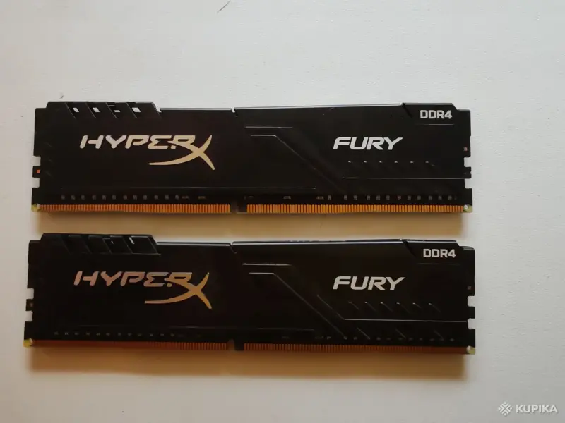Оперативная память HyperX Fury 16GB DDR4 PC4-25600 HX432C16FB3/16