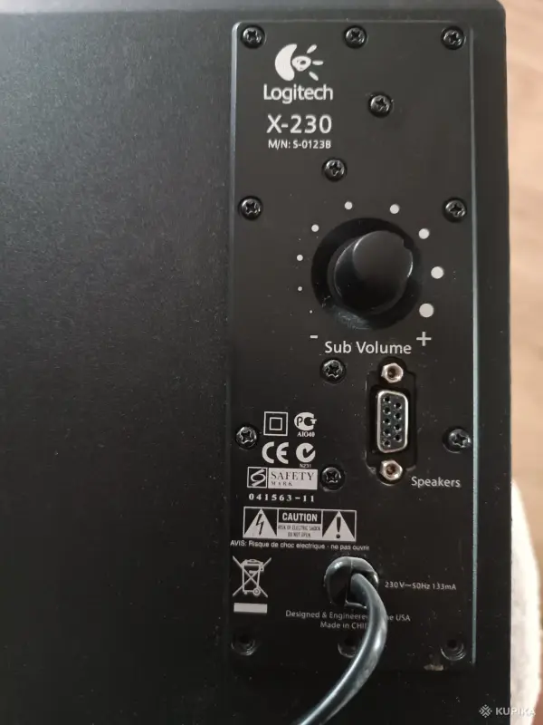 Компьютерная периферия и аксессуары - Logitech X-230 - Вся Беларусь - Фото 3 Logitech X-230 - Вся Беларусь - 263238 - Доска объявлений Kupika.by - Фото 3