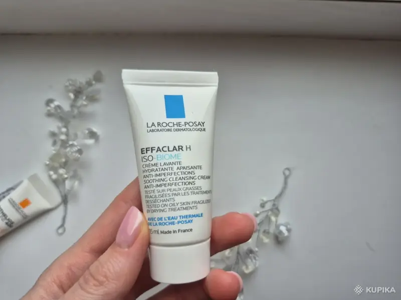 Пробник новый La Roche-Posay гель для умывания La Roche-Posay Effaclar H iso-biome crème lavante 15 мл