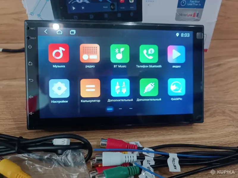 2DIN 7'' Android 2+64GB As.Pioneer AS-7503 7дюйм автомагнитола