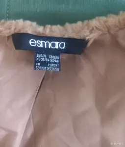 Жилетка женская меховая esmara
