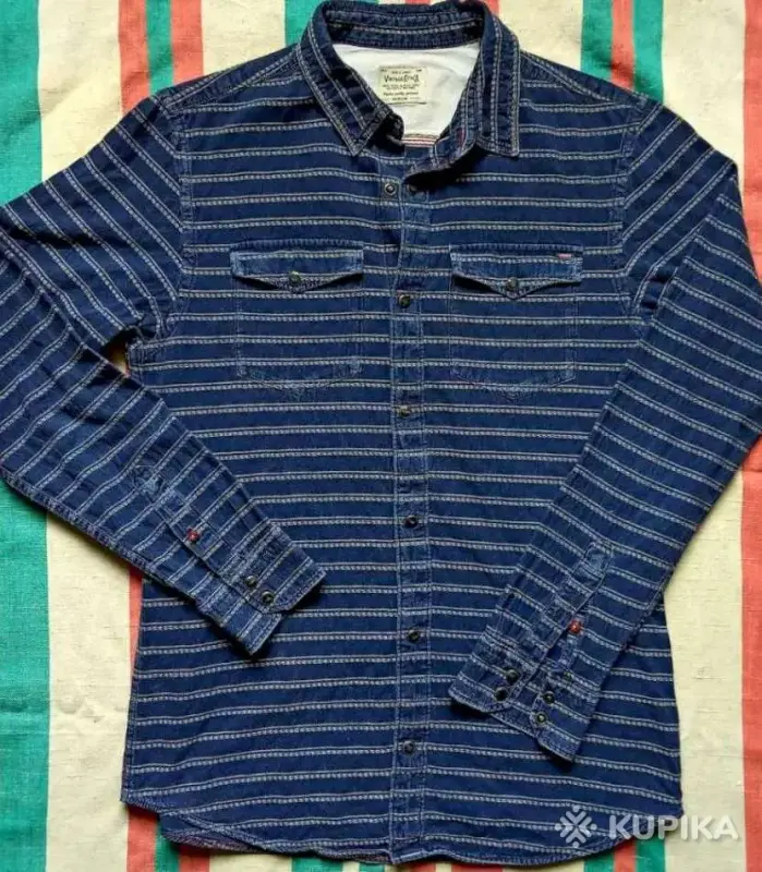 Рубашка Jack&Jones Оригинал  разм 48, 100% cotton