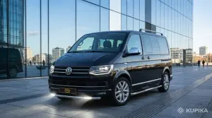 Передняя одинарная труба Cobra с LED для Volkswagen T6